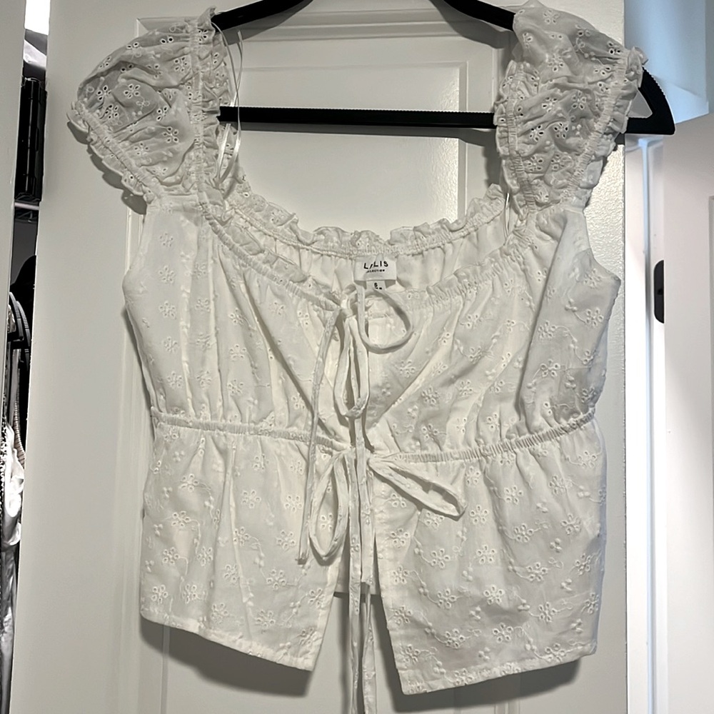 White Tie Top